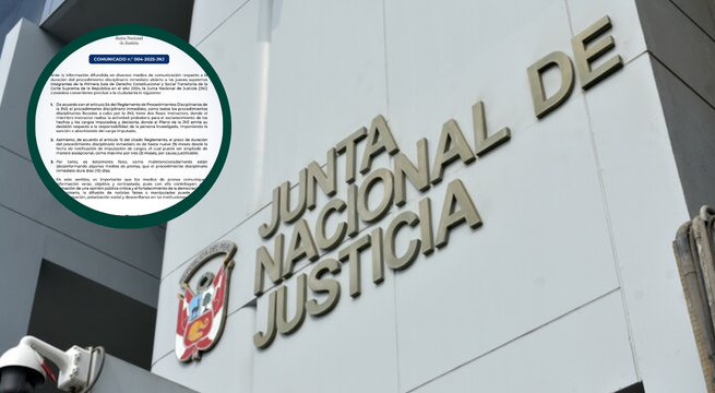 JNJ sobre jueces supremos: 