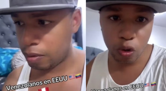 Venezolano en EE.UU. pidió a Trump ser deportado a Perú | VIDEO