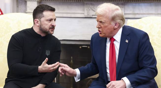 Trump y Zelensky protagonizan tensa discusión: 