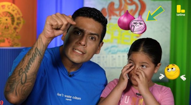 El Gran Chef Famosos: Anthony Chávez AUXILIA a Sumaq tras picar cebollas: 