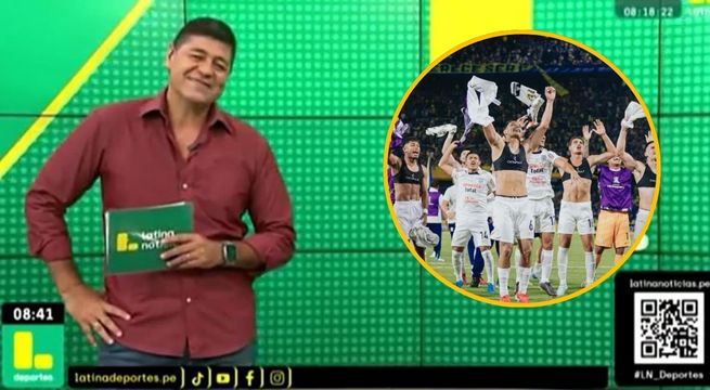 Checho Ibarra y su inesperada reacción en VIVO tras triunfo de Alianza Lima ante Boca Juniors