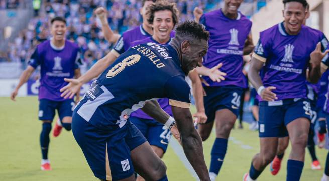 Alianza Lima superó 2-1 a Deportes Iquique por la ida de la Copa Libertadores