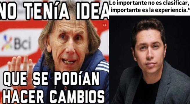 Chile empata de local, se aleja del mundial y arrecian los memes contra Ricardo Gareca
