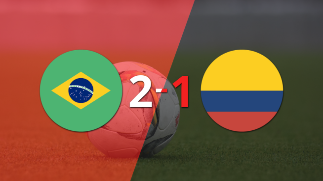 Brasil asegura la victoria al vencer 2-1 a Colombia con un gol agónico
