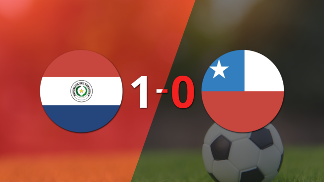 Paraguay derrotó 1-0 a Chile