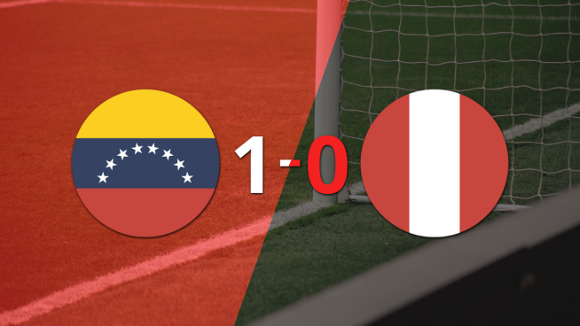 Venezuela venció a Perú 1 a 0 en el estadio la Joya de Oriente con un gol de penal