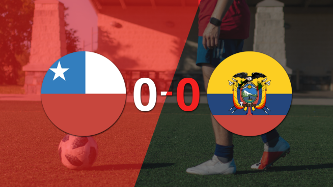 No hubo goles en el empate entre Chile y Ecuador