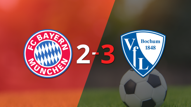 El doblete de Raphaël Guerreiro no fue suficiente y Bayern Múnich cayó ante Bochum