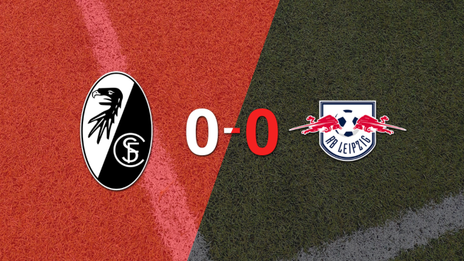 Sin goles, Friburgo y RB Leipzig igualaron el partido