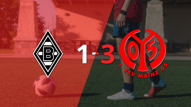 Con una actuación sobresaliente, Mainz aseguró una victoria por 3 a 1 contra B. Mönchengladbach