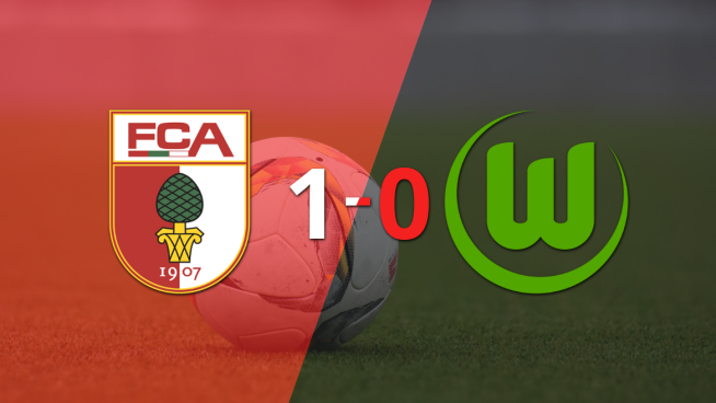 A Augsburg le alcanzó con un gol para derrotar a Wolfsburgo en el estadio WWK Arena