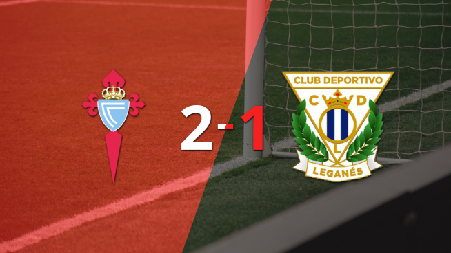 Celta se impone con remontada 2-1 sobre Leganés