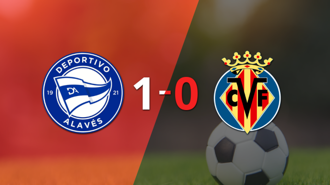 Alavés le ganó 1-0 a Villarreal
