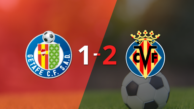 Getafe sufrió una amarga derrota ante Villarreal, cayendo por 2 a 1