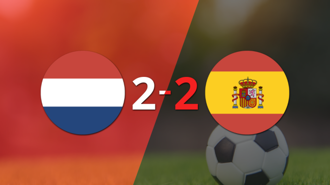 Tras un gol agónico, la serie entre Países Bajos y España se define a la vuelta