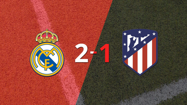 Real Madrid pasó por encima a Atlético de Madrid, al vencerlo en el Derbi de Madrid
