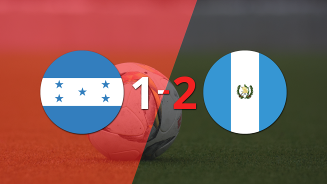Guatemala se quedó con el amistoso: venció 2-1 a Honduras