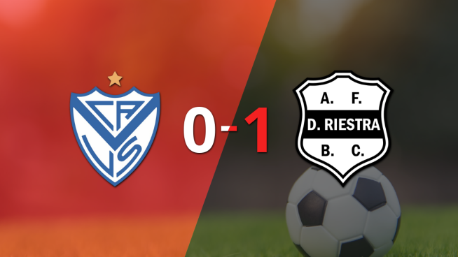 Con gol de Jonathan Herrera, Dep. Riestra se impuso 1 a 0 ante Vélez