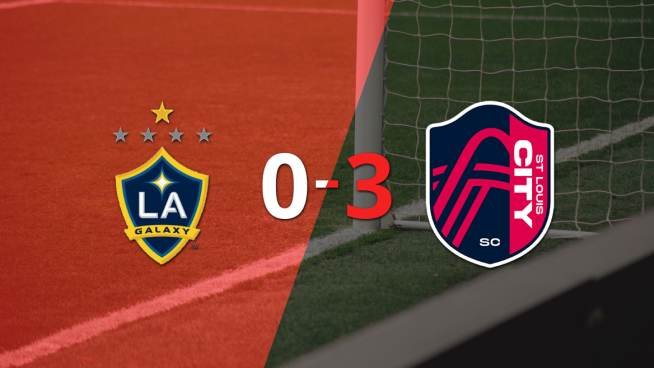 St. Louis City se da un festín y devora a LA Galaxy por 3 a 0