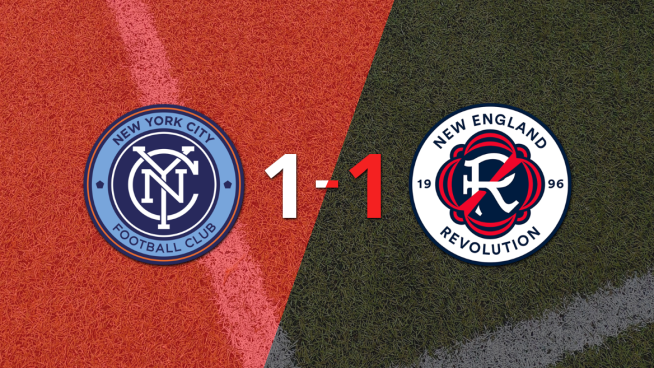 Victoria de New York City FC sobre New England Revolution por 2-1