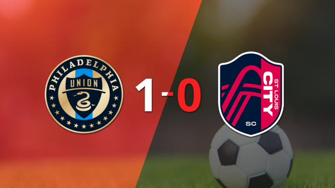 Philadelphia Union le ganó 1-0 a St. Louis City