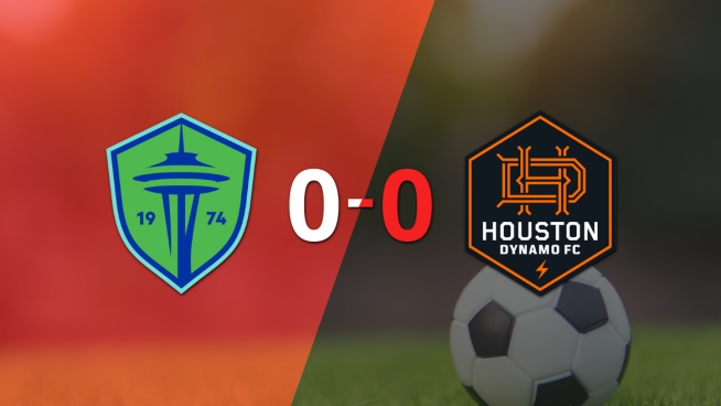 Seattle Sounders y Houston no se hicieron daño y empataron sin goles