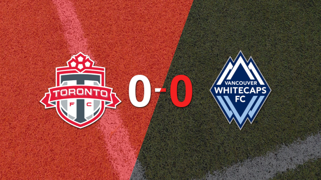 Sin goles, Toronto FC y Vancouver Whitecaps FC igualaron el partido