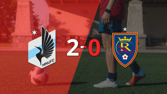 Con doblete de Tani Oluwaseyi, Minnesota United derrotó a Real Salt Lake