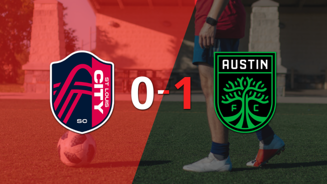 St. Louis City cayó frente a Austin FC 1-0 con un gol de Myrto Uzuni