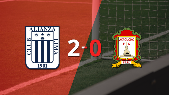 Derrota de Ayacucho FC por 2-0 ante Alianza Lima