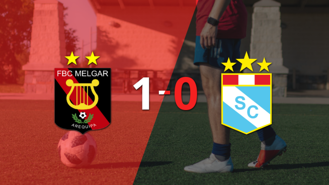 Con gol de Cristian Bordacahar, Melgar le ganó a Sporting Cristal por 1 a 0