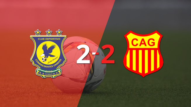 Comerciantes Unidos y Grau sellaron un empate a dos