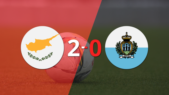 Con dos goles, Chipre se impuso a San Marino en el GSZ Stadium