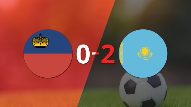 Liechtenstein sucumbe ante Kazajistán y pierde por 2 a 0