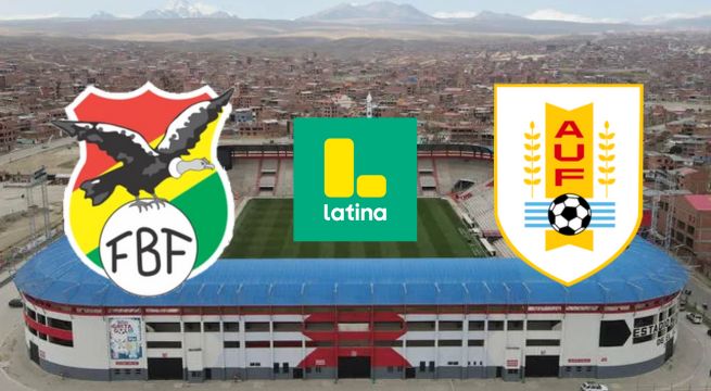 Transmisión del Bolivia vs Uruguay EN VIVO por Latina Televisión