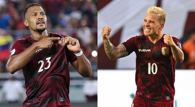 Salomón Rondón y Yeferson Soteldo responden sarcásticamente tras triunfo de Venezuela ante Perú