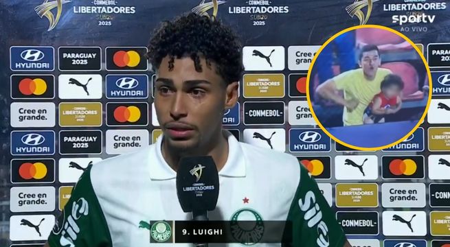 Futbolista de Palmeiras terminó llorando luego de recibir insultos racistas en partido contra Cerro Porteño