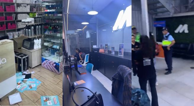 Delincuentes asaltan instituto de belleza 'Montalvo' en pleno horario de clase [VIDEO]