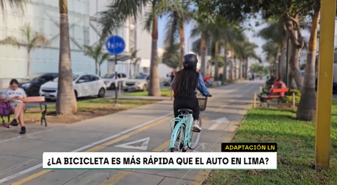 ¿La bicicleta es más rápida que el auto en Lima en hora punta? Aquí la respuesta