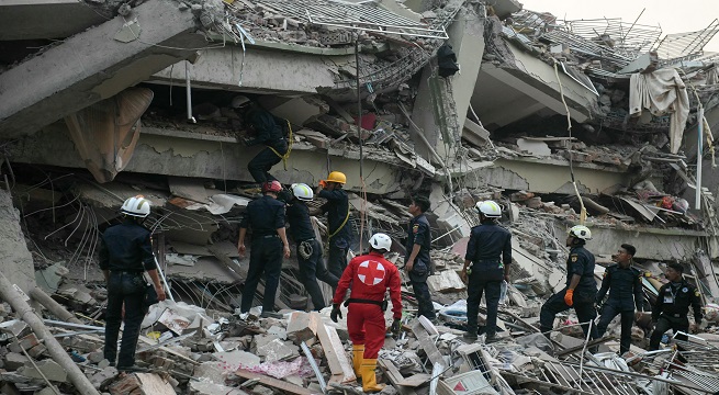 Más de 1.600 muertos y cientos de desaparecidos tras devastador terremoto en Birmania