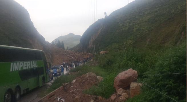 Más de 40 puntos de tránsito interrumpidos y restringidos por lluvias a nivel nacional