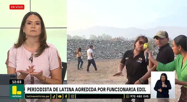 Lorena Álvarez lanza fuerte comentario tras agresión de funcionaria a reportera de Latina
