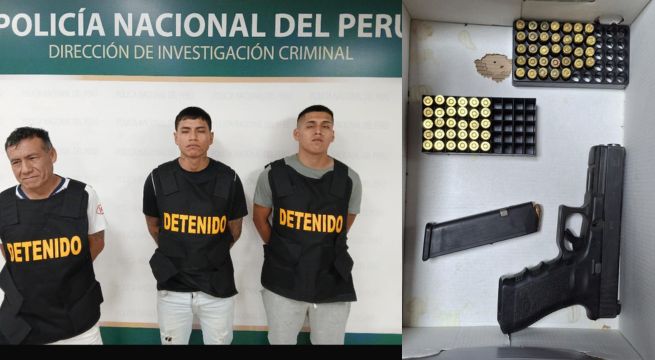 Policía captura a tres presuntos implicados en el asesinato de cantante Paul Flores 'Russo'