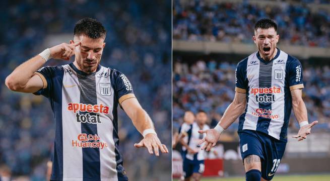 Alan Cantero tras anotarle a Sporting Cristal: 