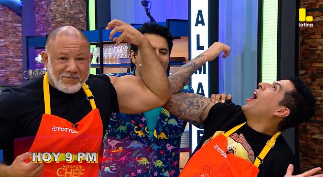 El Gran Chef Famosos: Armando Machuca LLORA al despedirse de Ale: “Eres un encanto”