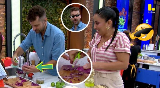 El Gran Chef Famosos: Luciano Mazzetti REVELA su secreto ancestral para cortar col: 