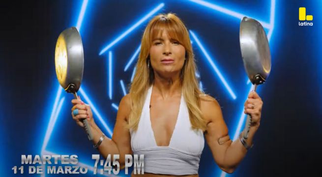 Olenka Zimmermann en El Gran Chef Famosos, Extremo: Este es su SECRETO para lucir CUERPAZO a los 55 años | EXCLUSIVO