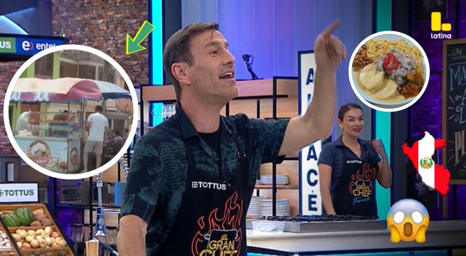 El Gran Chef Famosos: Mauri Stern está EN BUSCA de las mejores CARRETILLAS del Perú
