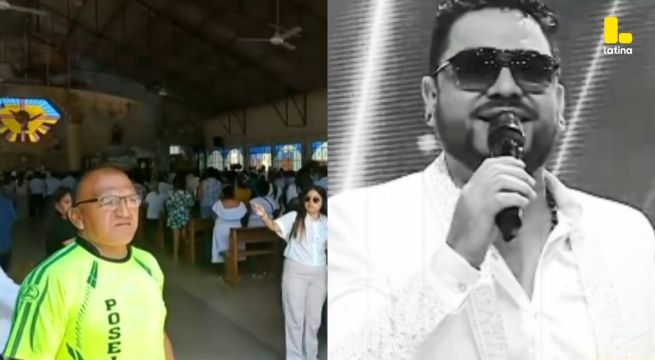 Restos de Paul Flores “Russo” son velados en iglesia de Piura