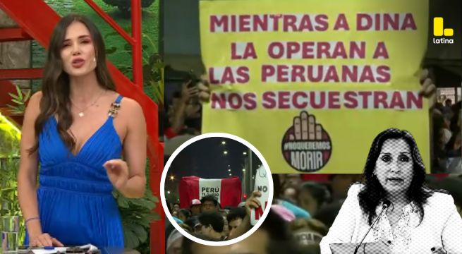 Maju Mantilla a la presidenta Boluarte: “Los niños NO quieren escucharla cantar, quieren a sus padres con vida”